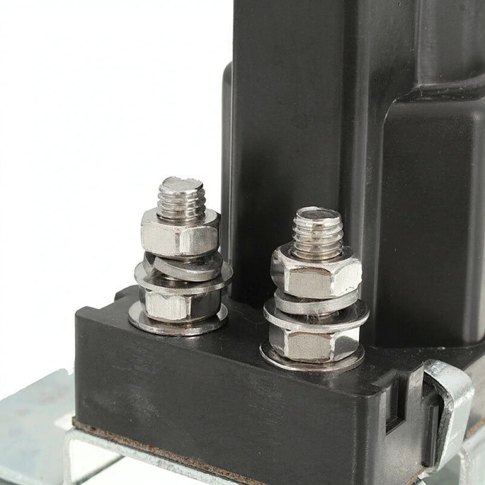 Automotive Relay 500A 12V 24V 4 Pin Heavy Duty Starter Solenoid Switch Universal Replacement For Vehicle Power Distribution
