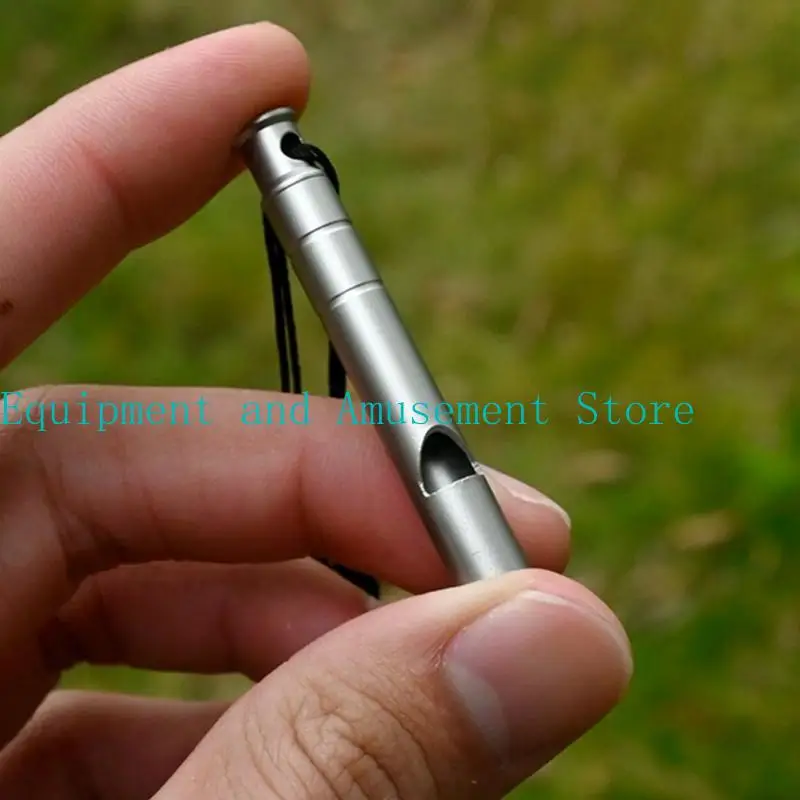 

652F Survival Whistles Louds Outdoor Emergencies Whistles With Lanyard Training Whistles Outdoor Tool for Women Men