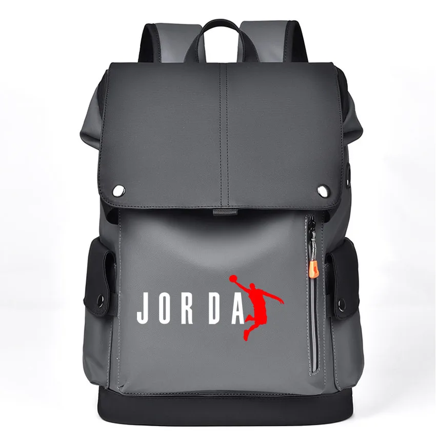 

Men Laptop Backpack JOR Letter Printing Waterproof Business Backpack Large Capacity School Bag High Quality Men Travel Rucksack