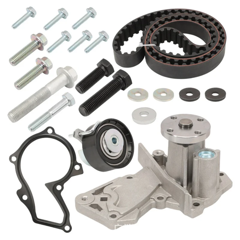 

Engine Timing Belt Kit Including Water Pump BE8Z-6268-C BE8Z-6K254-A For Ford Escape Fiesta Fusion Transit Connect