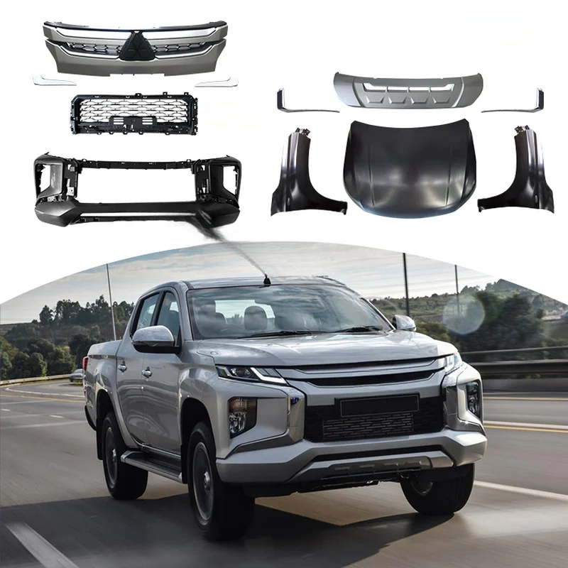 Hot Selling Sport Style Body Conversion Kit Exterior Replacement Tuning 4x4 Off-Road for Triton L200 2015-2018 to 2019 Style