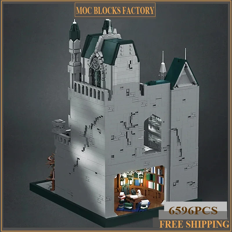 

Moc Building Bricks Famous Game Model The Streets Of Yharnam Technology Modular Blocks Gifts Toys For Children DIY Sets Assembly