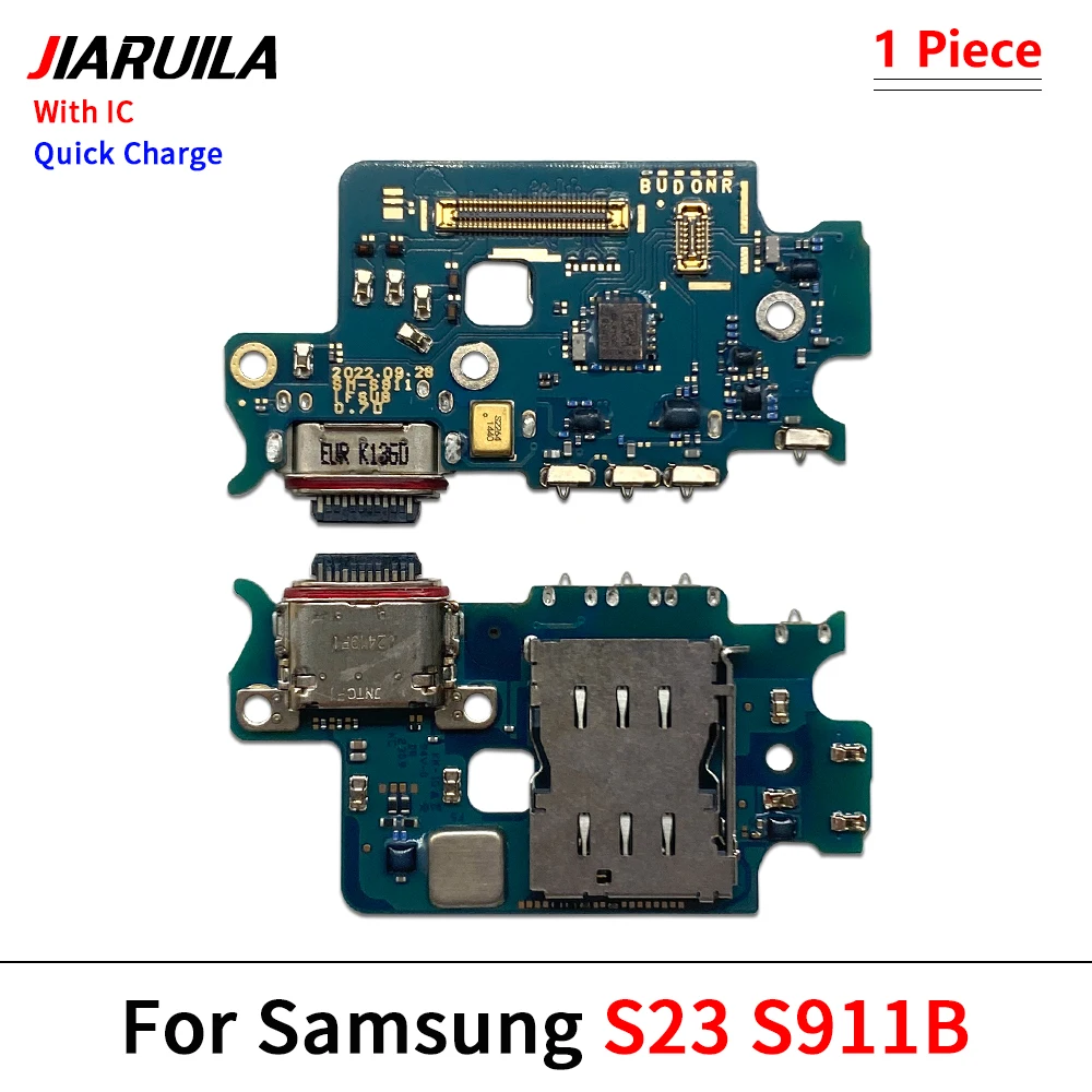 

USB Charging Port Board Dock Connector Flex Cable For Samsung S24 S23 S22 Plus Ultra S21 Fe G990B S906B S901B S908B S711B S916B