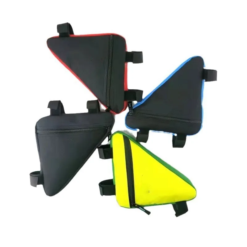 Bicycle Triangle Bag Bicycle Front Frame Handlebar Waterproof Cycling Bags Bike Parts - view 3