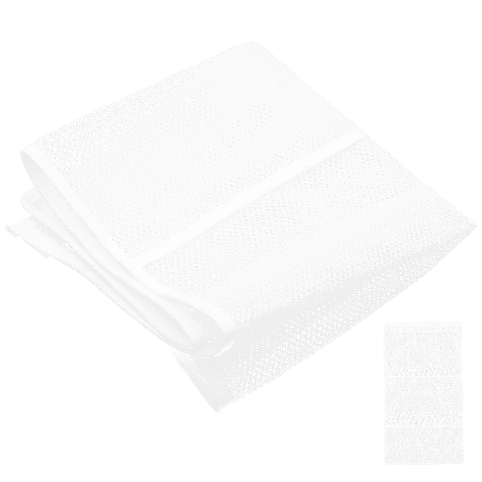 

Hanging Mesh Shower ganizer Storage Bag Polyester Material 6 Pockets Bath Hanging Toiletry Bag Travel Bathtub Mesh