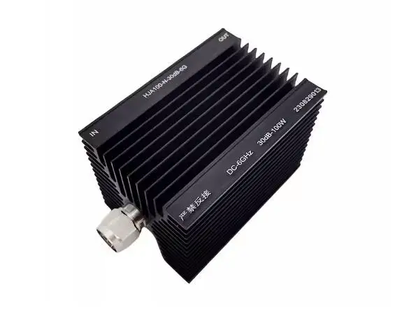 

Фиксированный аттенюатор мощностью 100 Вт, N-типа, частота DC-6 ГГц, 1-60 дБ