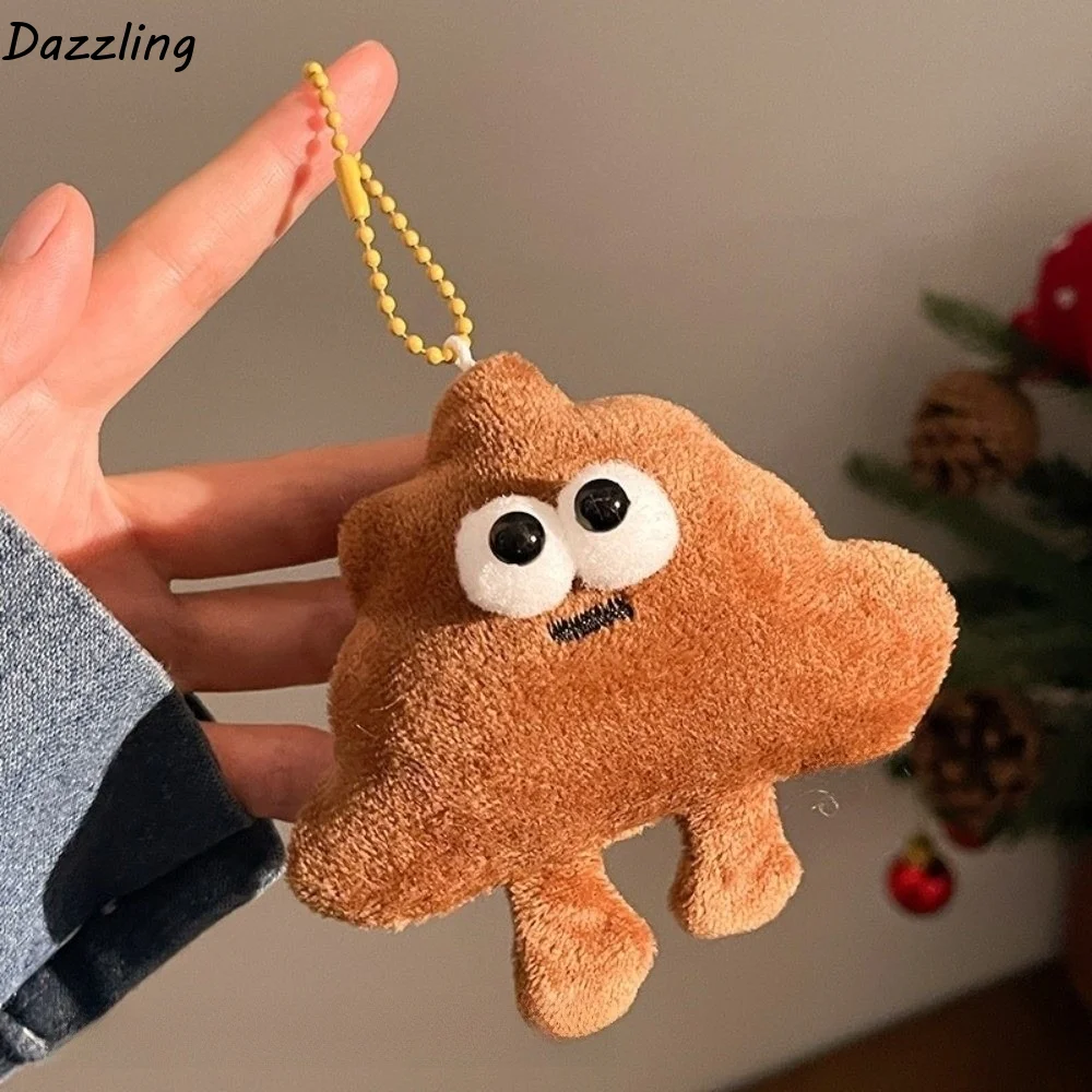 Mosquito Plush Insect Pendant Fly Cockroach Backpack Charm Decoration Hanging Ornaments Insect Series Keychain Birthday Gift