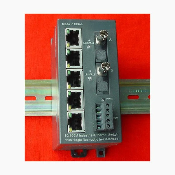 FO2-IE5-S Single Fiber 2-optical 5-electrical Industrial Single-mode Fiber Link Adapter