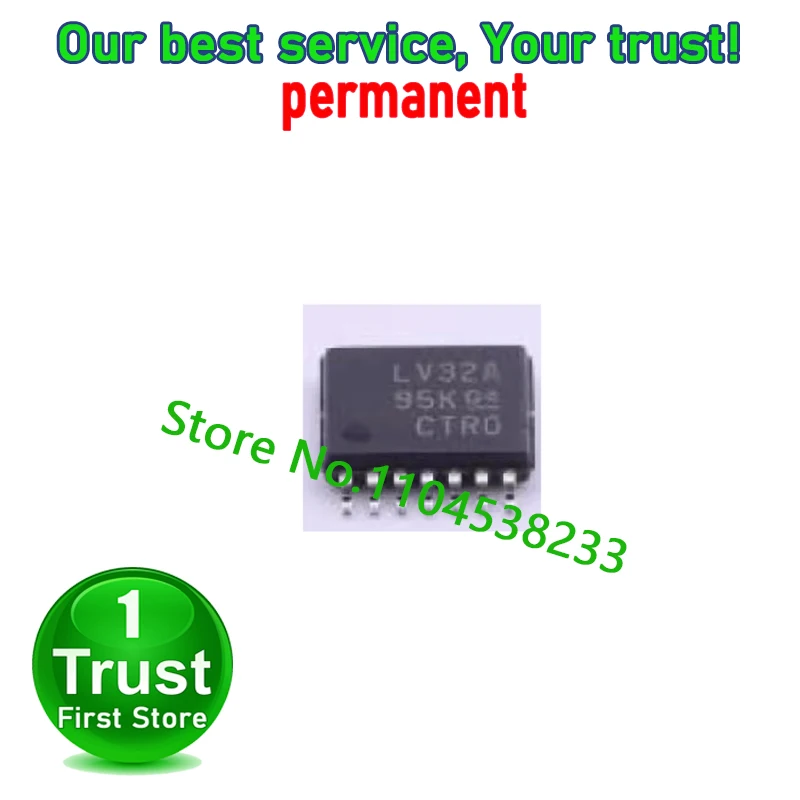 10 PÇS/LOTE SN74LV32APWR 74LV32A LV32A TSSOP14 Confiança primeiro em estoque