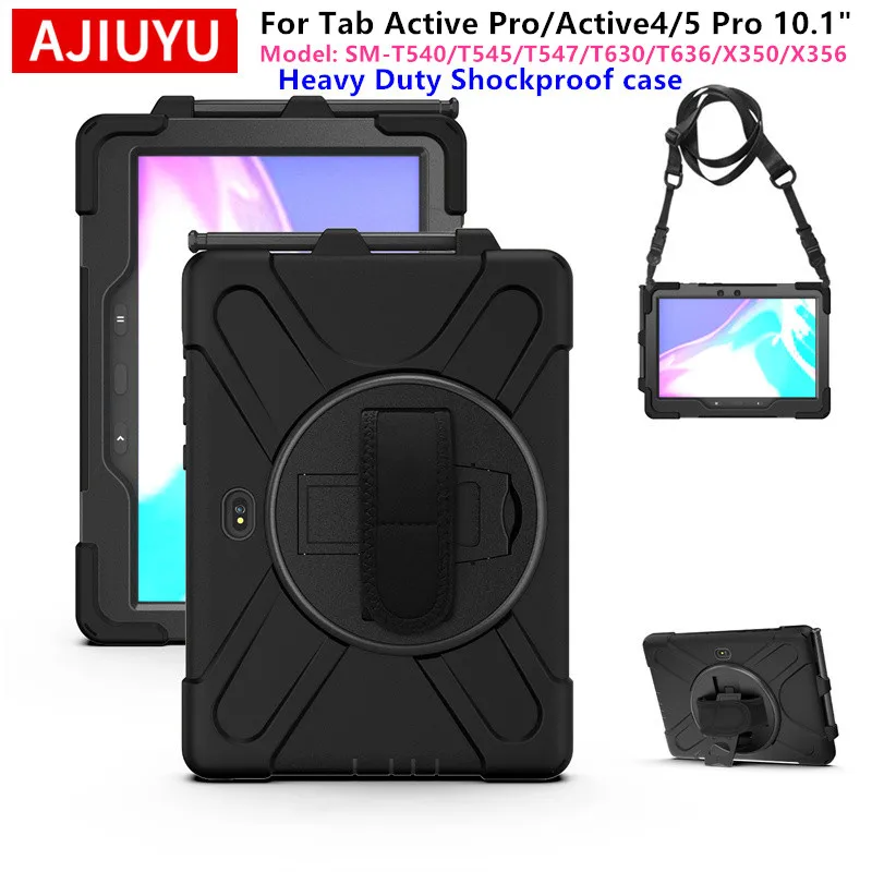 Heavy Duty Shockproof Case For Samsung Galaxy Tab Active 5 Pro SM-X350 SM-X356 B Tab Active Pro/Active4 5 Pro 10.1" Tablet Cover