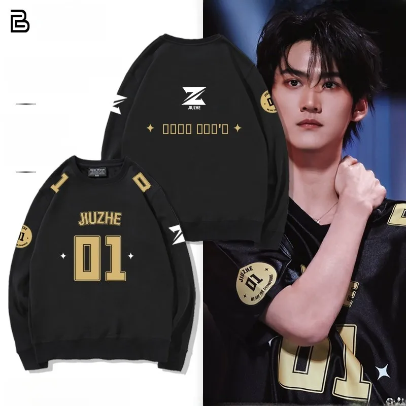 

Хлопковая толстовка с капюшоном Peak Battle 4 T Jiuze Zhou KeYu, свободного кроя, с круглым вырезом, с принтом, удобная повседневная одежда