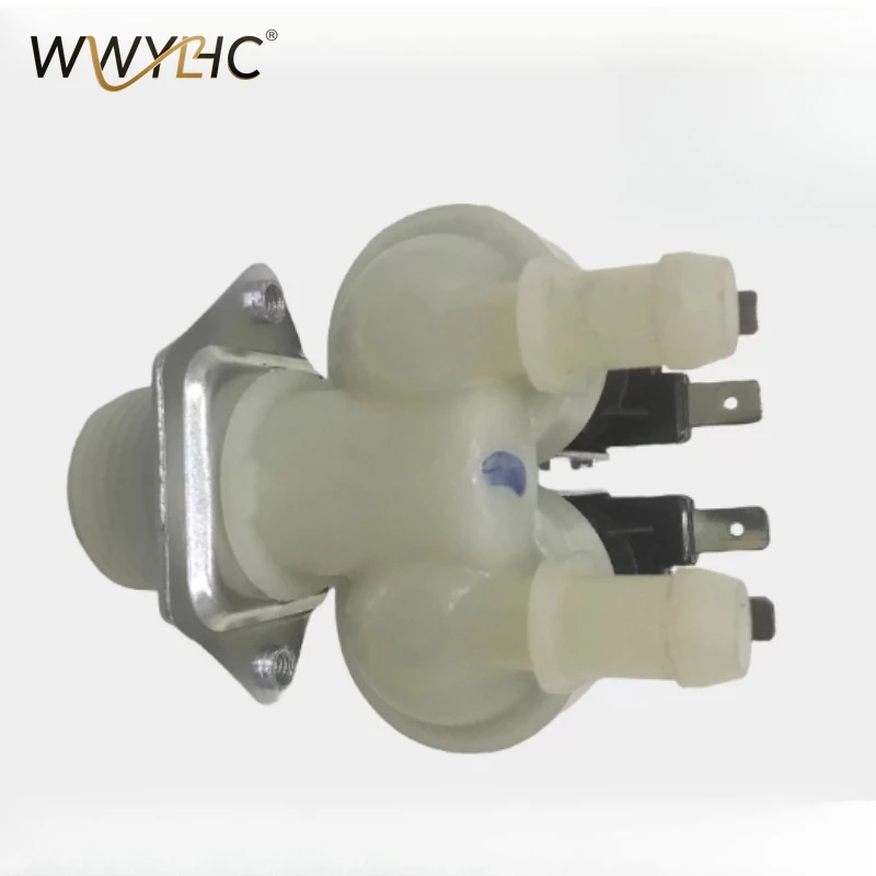 Suitable for LG Drum Washing Machine Double Head Water Inlet Valve FPS180A Solenoid Valve 1 in 2 Out