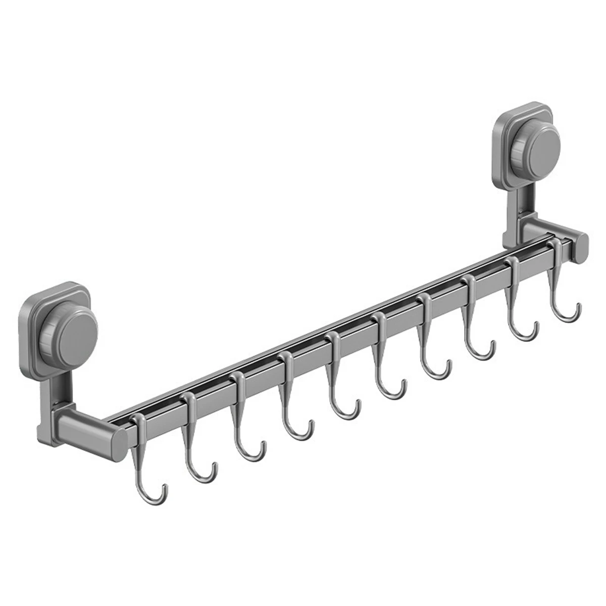 Home Organization Suction Cup Hooks Adaptable Kitchen Setup Easy Clean Installation Multifunctional Organization