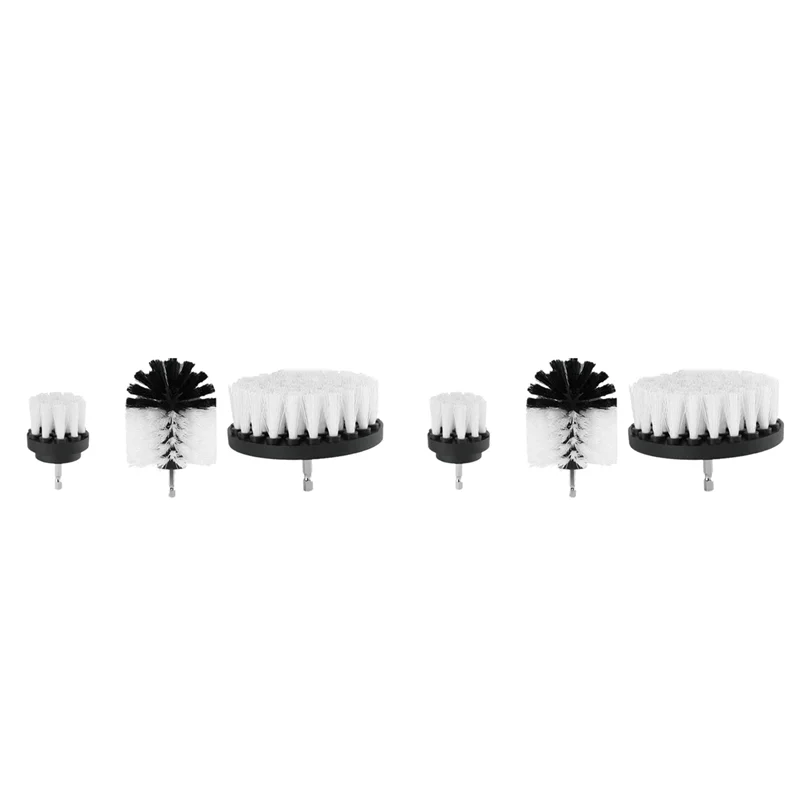 

ABUF-2X Electric Carpet Brush Drill Kit All Purpose Cleaner Auto Tires Cleaning Tools Bathroom Scrubber Brushes C