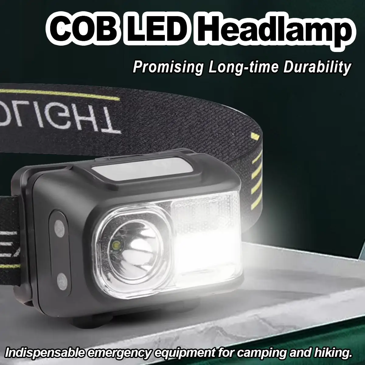 

Аккумуляторные 5 режимов светодиодный фара Cob фара голова фонарь на открытом воздухе портативные рабочие огни USB зарядка пешеходные прогулки многофункциональный