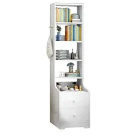 High Bedside Table Shelf Simple Modern Nordic Drawers Storage Organizer Nightstands Comodino Home Furniture durable