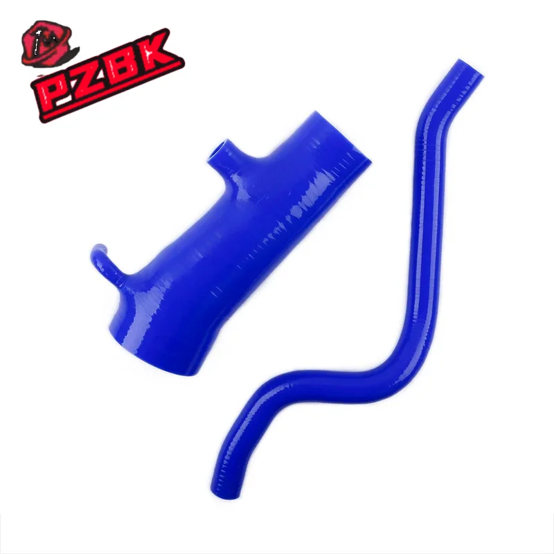 2PCS For 1999-2004 Land Rover Discovery 2 TD5 Silicone Intake Inlet Boost Hose Turbo To Air Box Tube