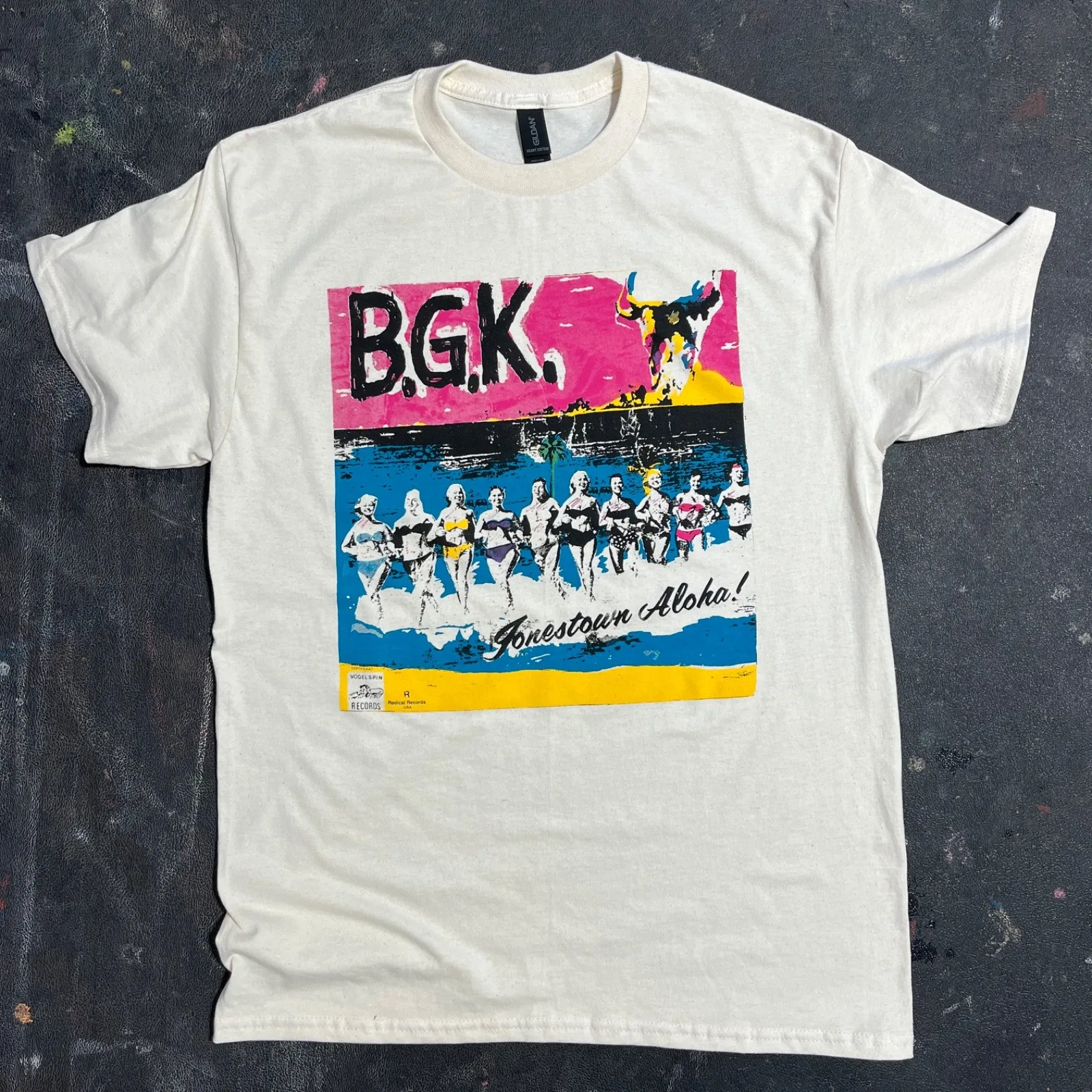 B.G.K. T-Shirt S-2X Unisex (Screen Printed)