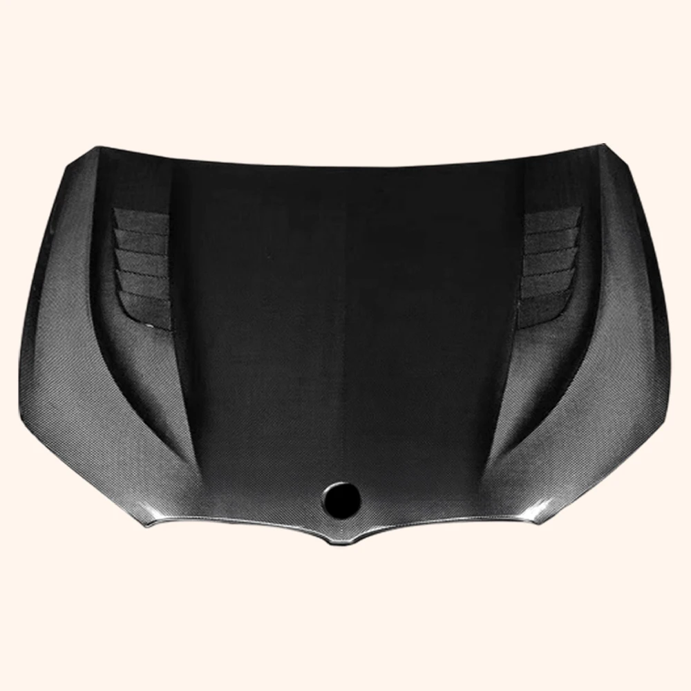 For 8 Series G14 G15 G16 19-24 Carbon MBJ Style Front Vented Cooling Hood 2