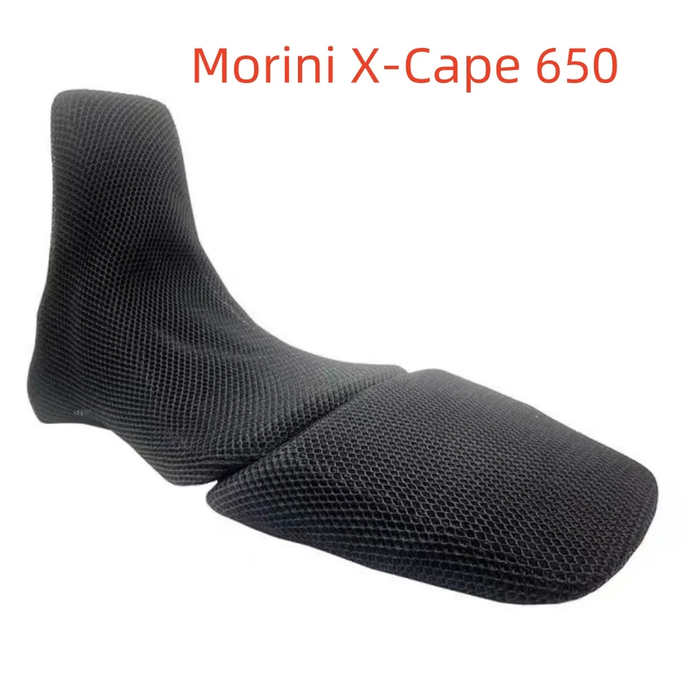 For Morini X-Cape 650 Motorcycle Accessories Seat Cushion Cover Protector Guard 3D Sunscreen Mesh Pad Protection