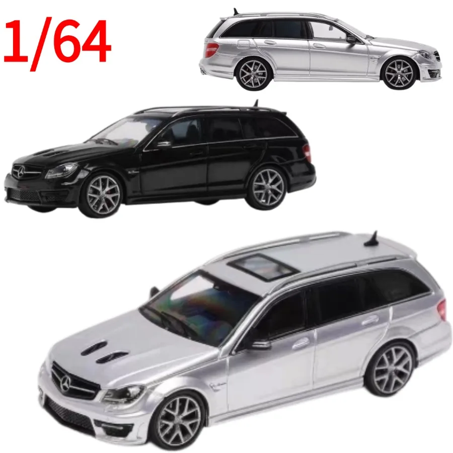 

KingModel Diecast 1:64 Mercedes-Benz C63 AMG Estate S204 Car Model Benz Play Vehicles Collectible Model Cars Toys for Boys Gift