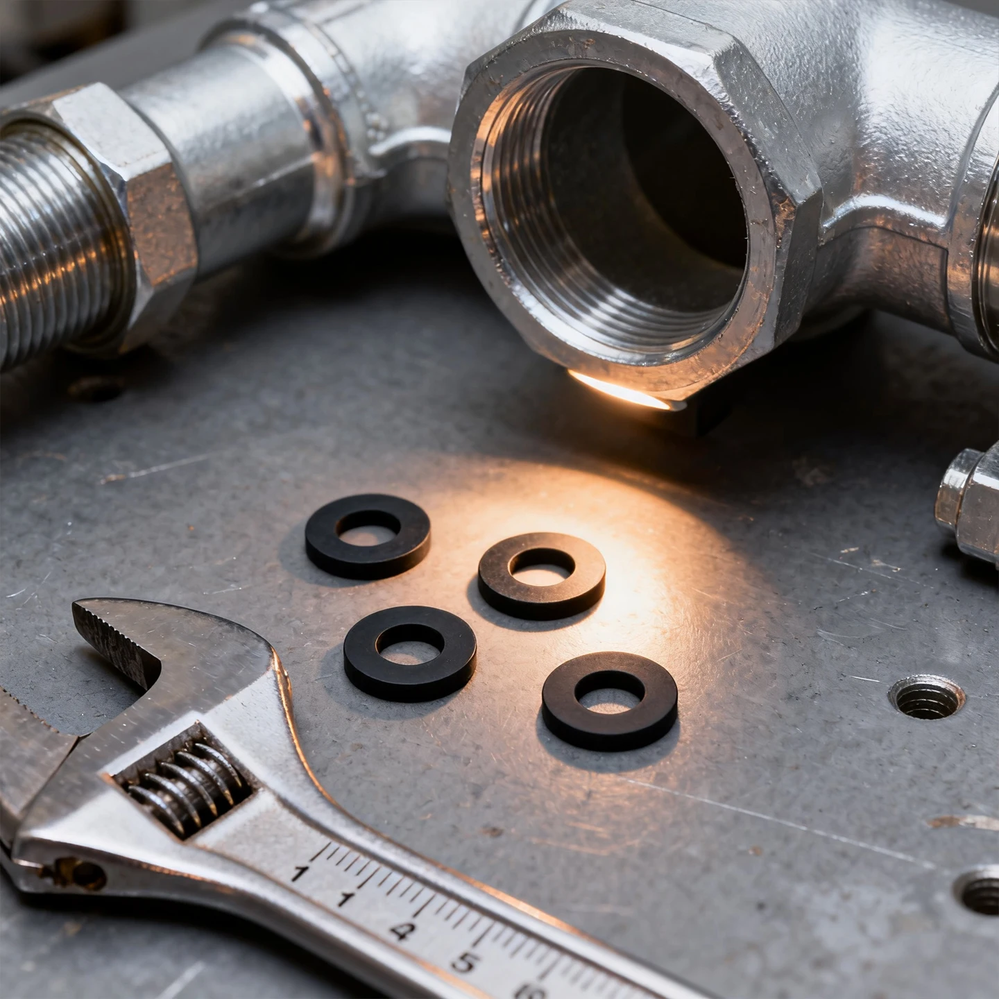 NBR Flat Gasket Screw Washer M8-M42 Inner Hole 8-42mm Height 1-3mm Waterproof Seal Rubber Buffer Pad Hardware