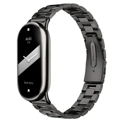 Stainless Steel Bracelet for Xiaomi Mi Band 9 Strap Mi Band 8 Replacement Correa for Miband 9/8 Bands for Xiaomi 8 Watchbands