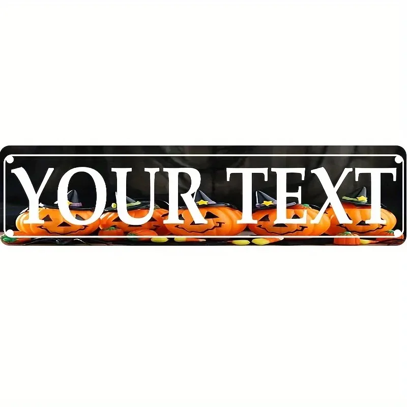 CIFbuy Custom Vintage Aluminum Plaque, Personalized Text, Rust‑Free, Garage Bar Indoor Wall Decor