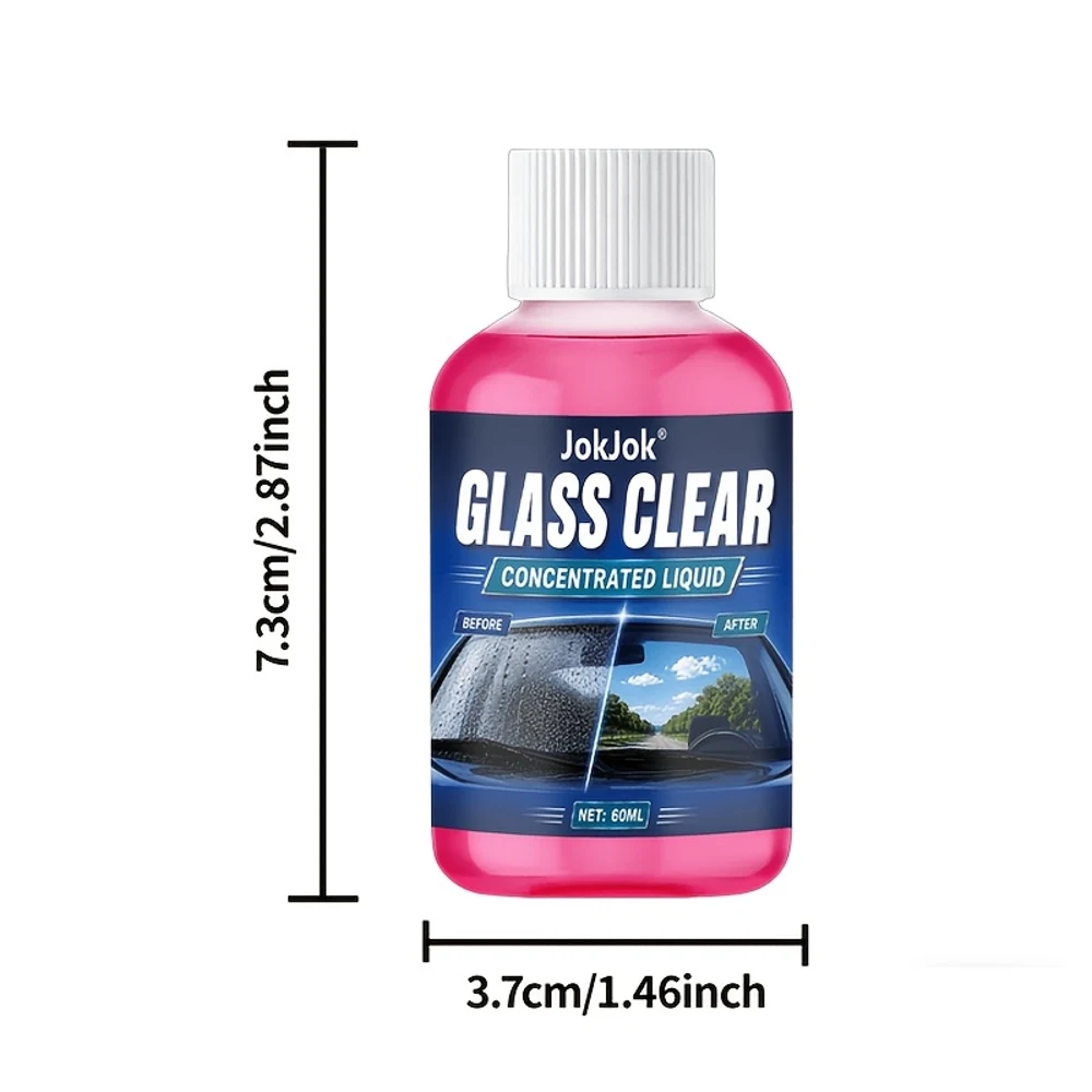 Nano Glass Rainproof Agent - Suitable for Rainproof and Fog-proof Sprays for Car Windows, Helmets, Windshields and Interior Glas