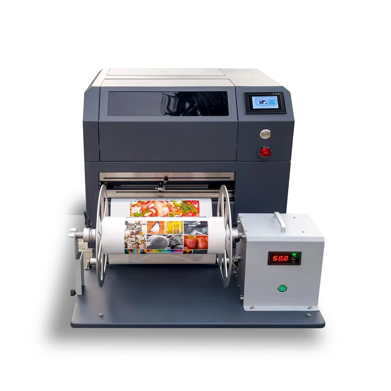 Coated PET PP BOPP Label Printing Machine Roll To Roll Digital Label Printing Machine