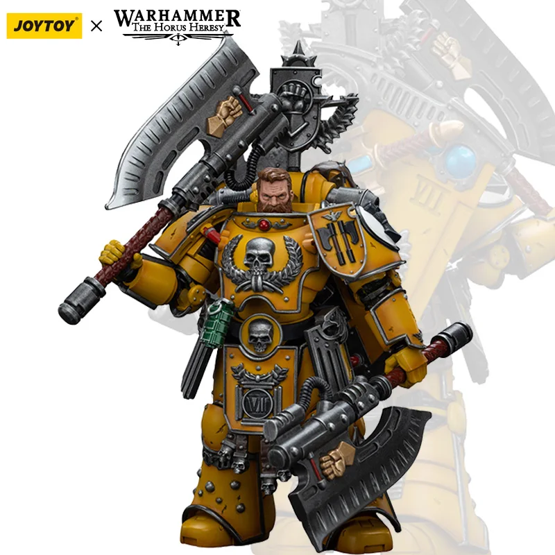 

[Preorder] JOYTOY Imperial Fists Fafnir Rann 1/18 Action Figure Warhammer The Horus Heresy Joint Movable Doll Soldier Gift Toys