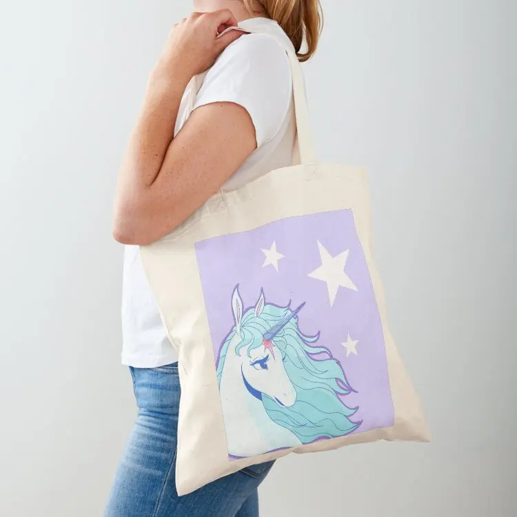 

The last unicorn sticker Tote Bag woman shopping bag hand bag Women bags great