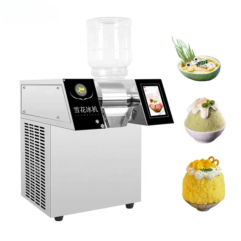 

JuanMing Electric Snowflake ice Crusher Flower Shave Ice Bingsu Machine Korean Bingsoo maker