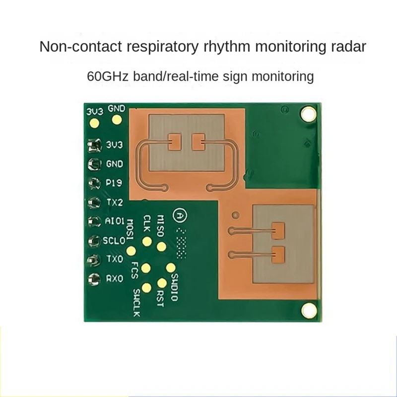 LD6002 FMCW Radar Module ,60G Millimeter Wave Body Sign Monitoring Sensor For Respiratory And Heart Rate Detection