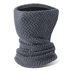 Winter Mask Fleece Thick Warm Mask Headscarf Windproof Coldproof Neckband Cycling Equipment Balaclava Men Women