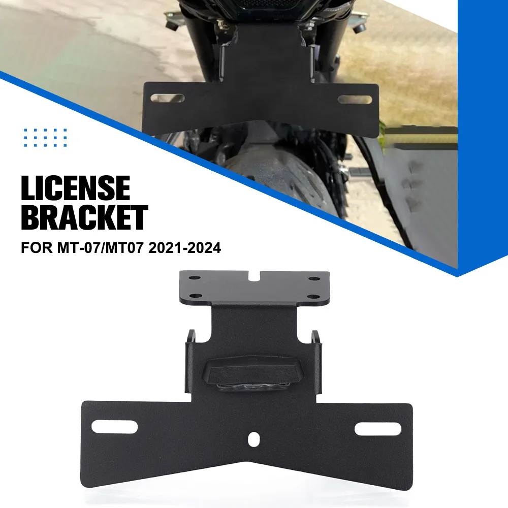 

Rear Tail Tidy Fender Eliminator Kit FOR YAMAHA MT-07/MT07 2021-2022-2023-2024 License Plate Bracket Frame Holder Motorcycle