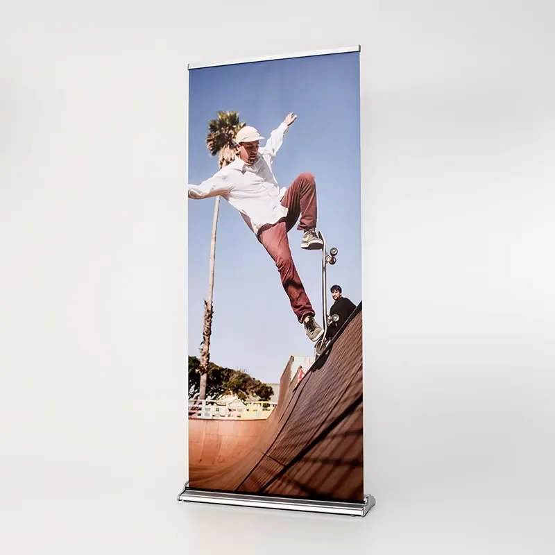 Custom A-frame Roll Up Banner Stand, 33.5