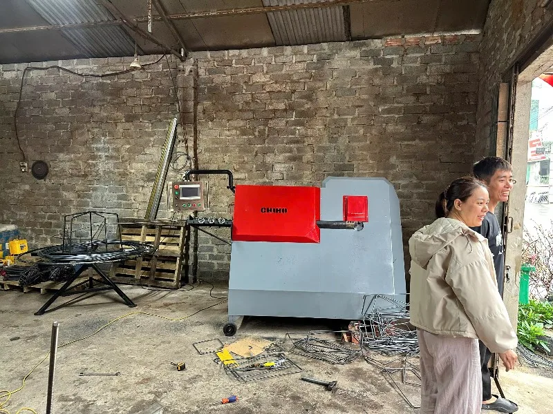 Customized Automatic Wrought Iron Bending Machine Steel Bar Rebar Bender With Hoop Stirrup Spiral Construction PLC & Motor Core