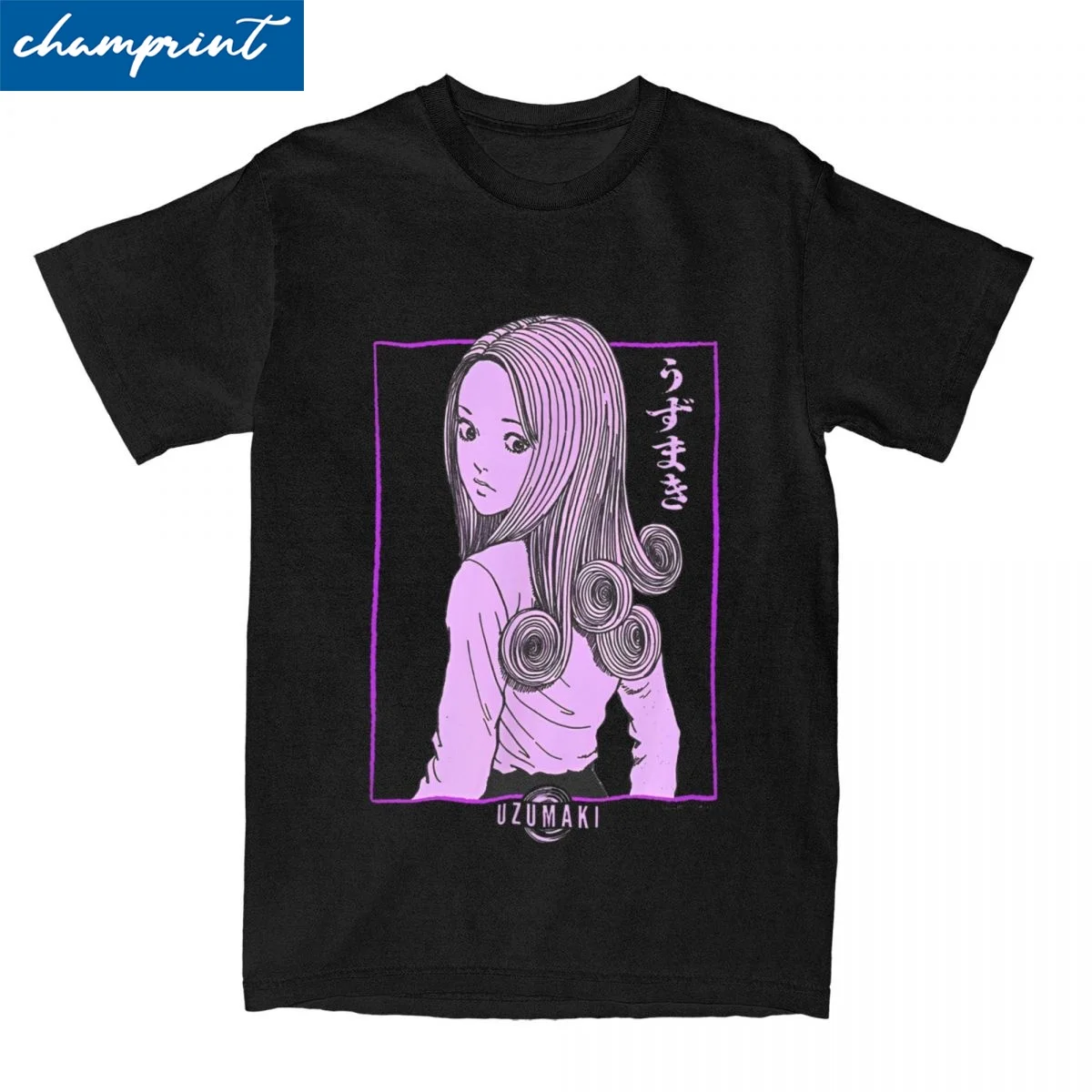 

Футболки Kirie Looking Back Tomie Uzumaki, хлопковые футболки с круглым воротником Junjis Itos, манга, футболки ужасов, топы с короткими рукавами, идея подарка