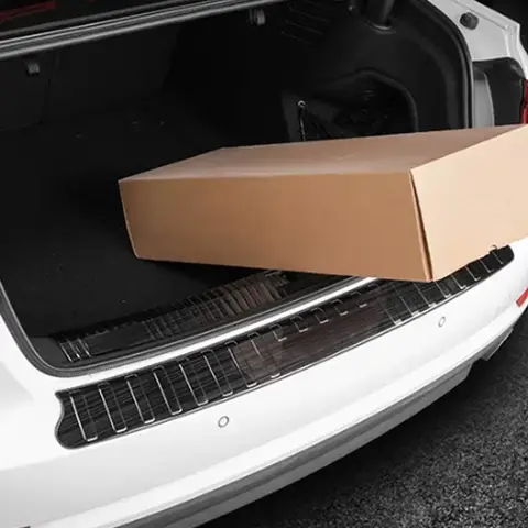 Bagagestötfångare för Mazda CX-30 2020-2024 Biltillbehör Rostfritt bakskärmskydd Tröskelskydd Klistermärke Dekoration 10 best sales Mazda CX30 karosserisats - №4