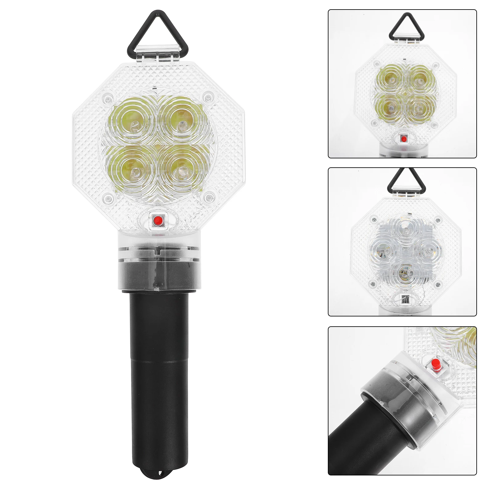 

LED Warning Light High Brightness Flashing Signal for Road Traffic Control Emergency Lighting Construction Use Outdoor Parking