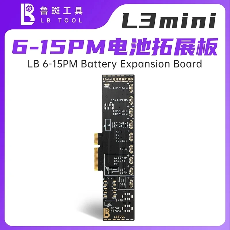LuBan L3 MiNi Programmer for iPhone X-16 Pro Max True Tone Face ID Dot Projector Battery Data Reading and Writing Tool