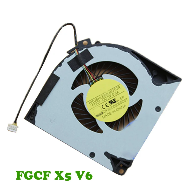 

Laptop FGCF CPU FAN For Gigabyte For AORUS X5 V6 DFS2000050D0T-FGCF BRUSHLESS DC 5V 0.5A 4-Wire