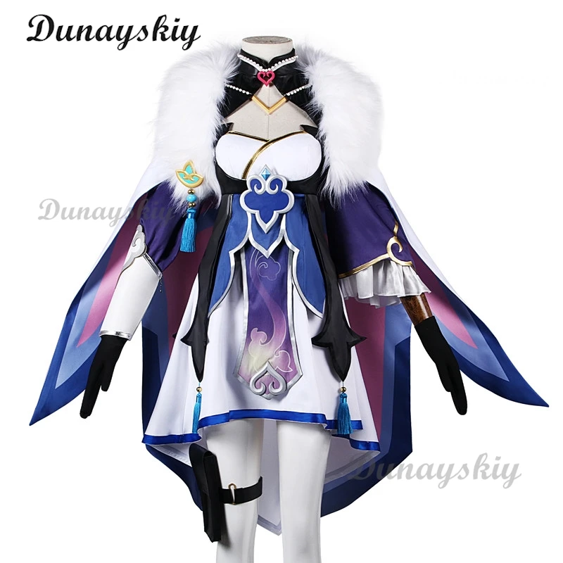 Game Honkai: Star Rail Baiheng Women Cosplay Costume Cos Game Anime Party Uniform Hallowen Play Role Clothes Clothing Dress