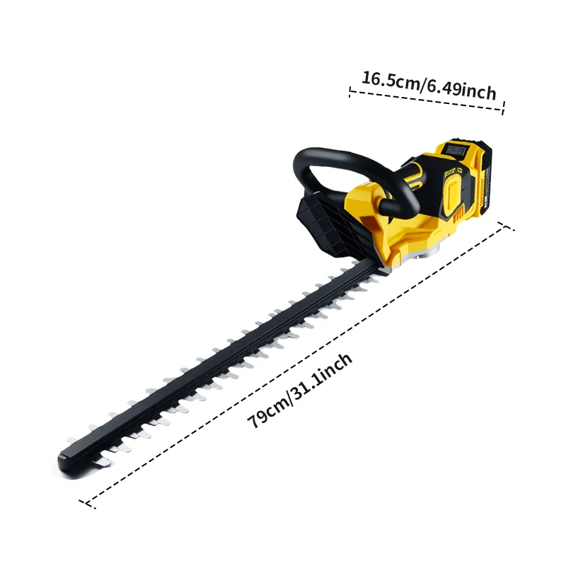 Garden Landscaping Hedge Pruner Trimmer Tool For  20V Battery Pin 20 Inch Electric Hedge Trimmer Lawn Mower