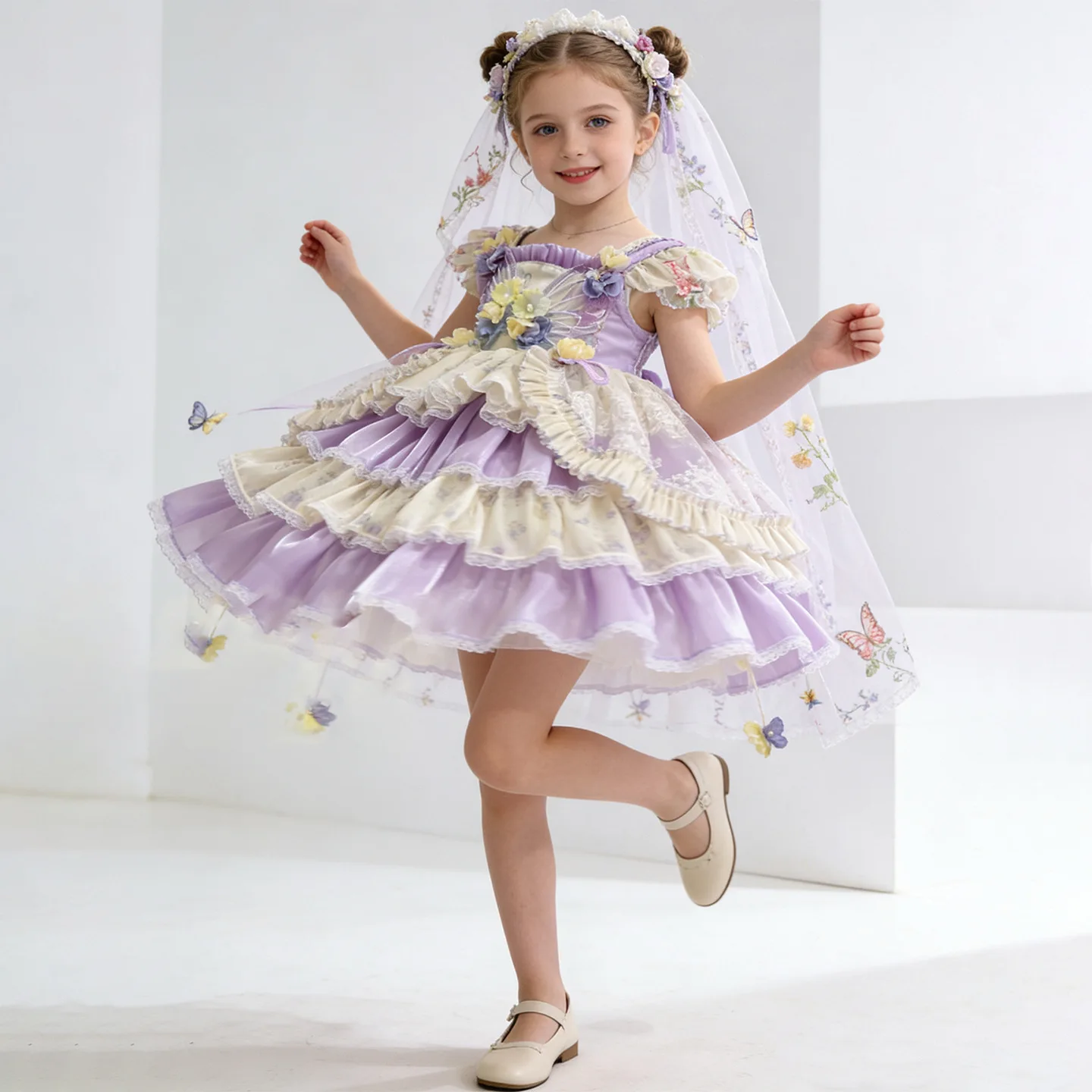 

Girls Lolita Princess Dress New Summer Children's Baby