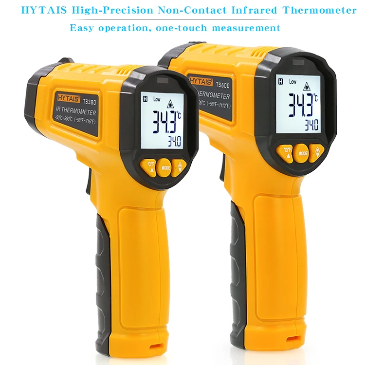 TS380 Infrarot berührungsloses HYTAIS-Thermometer, tragbares industrielles hochpräzises elektronisches Temperaturmessgerät TS600 – Detail 1