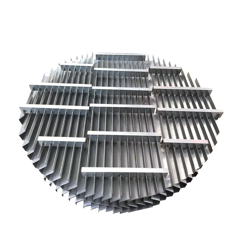 Metal stainless steel baffle defogger C type S type with hook 304/316 plate desulfurization spray tower defogger
