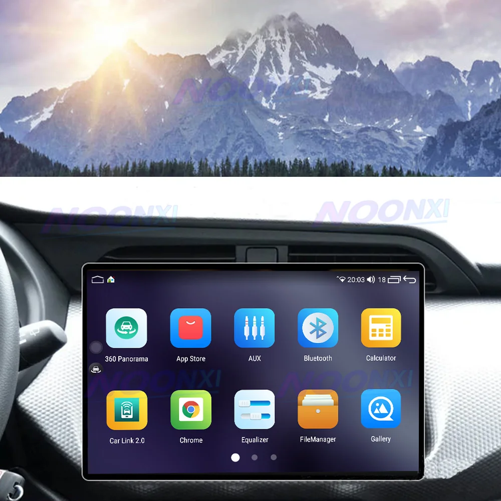 For Nissan Kicks Micra 2014-2023 All In One Car Radio 2 K Screen 1920x1200 ntelligent Android 13 System GPS Carplay 13.1 inch