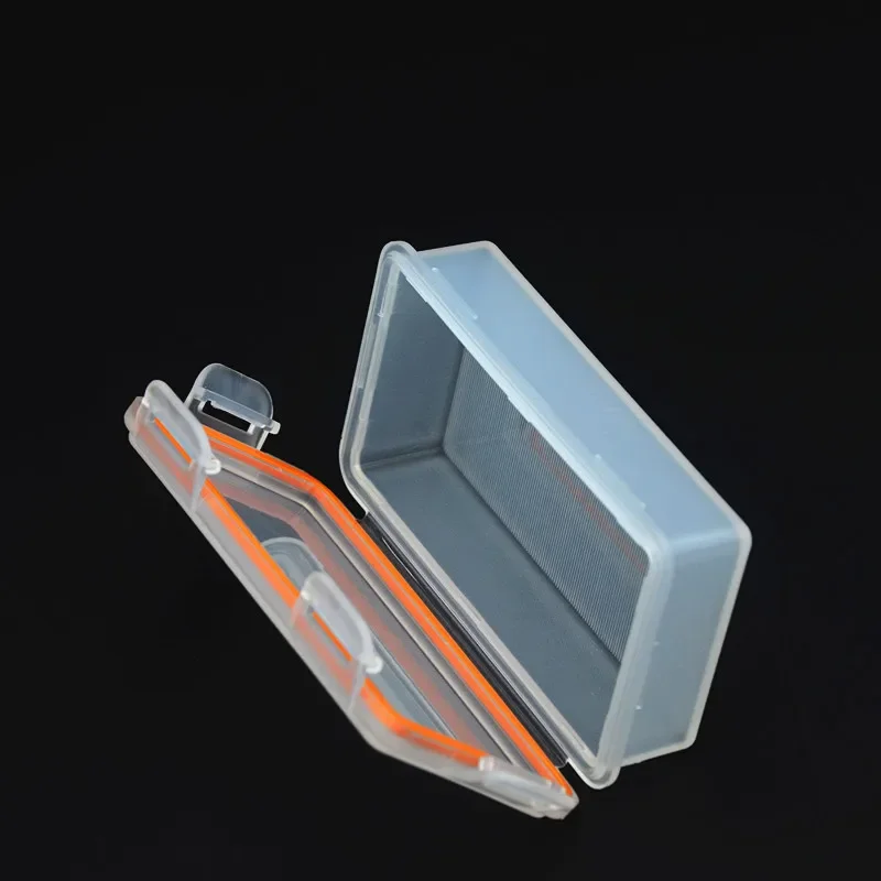kuugro 18650 Battery Box New Transparent PP Protective Box for Storage of 2 Batteries